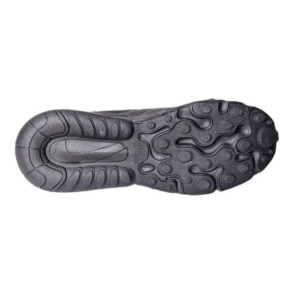 NWOB NIKE Air Max 270 React 'Triple Black' Running Shoes Size 8.5 - Picture 9 of 10